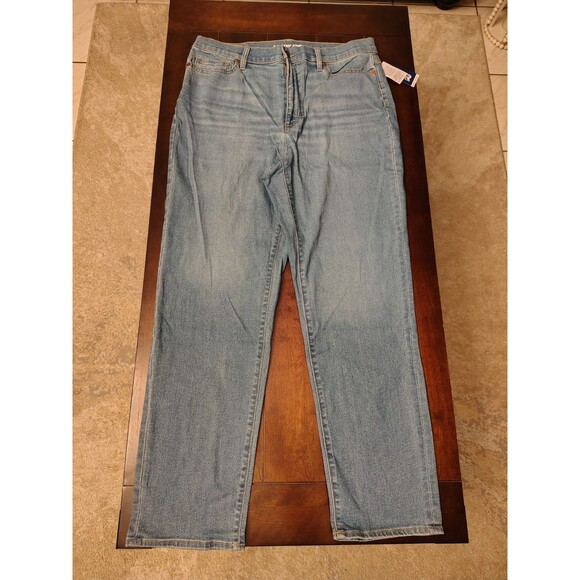 Lands' End Denim - NWT LANDS END 532582 Recover Leg Denim Blue Jeans TALL Size 16